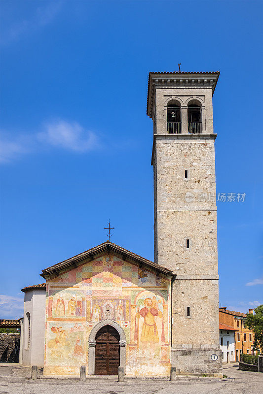 Cividale del Friuli, San Pietro和San balagio的Cividale del Friuli